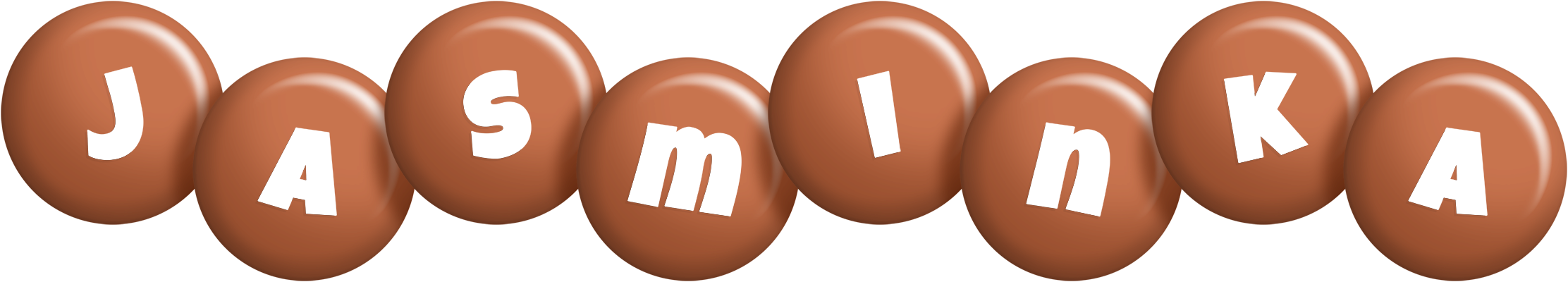 Jasminka candy-brown logo