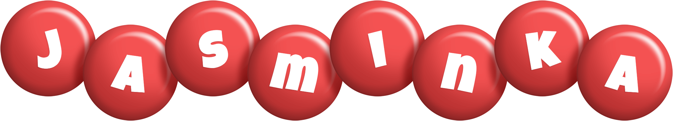 Jasminka candy-red logo