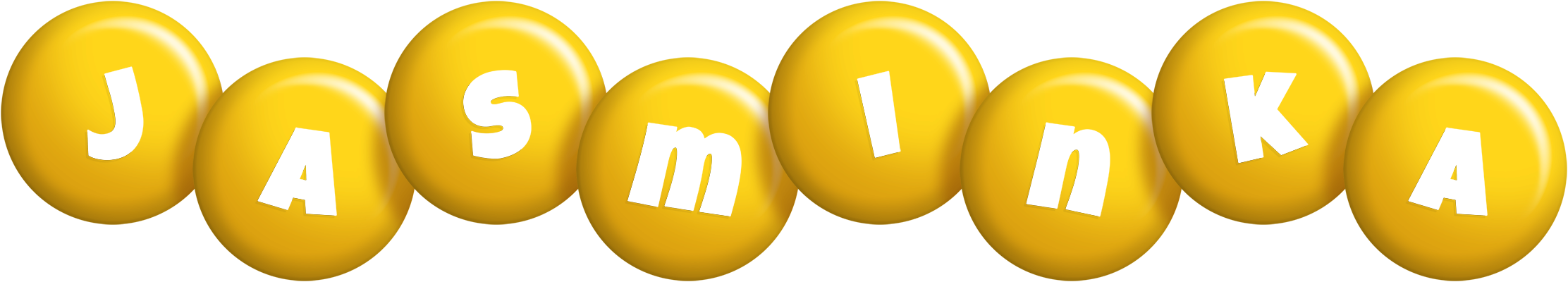 Jasminka candy-yellow logo