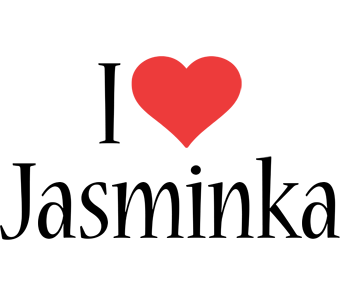 Jasminka i-love logo
