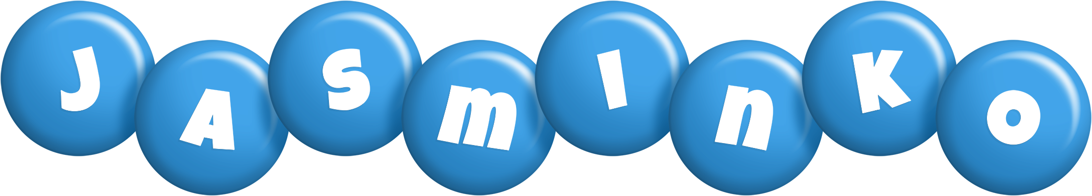 Jasminko candy-blue logo
