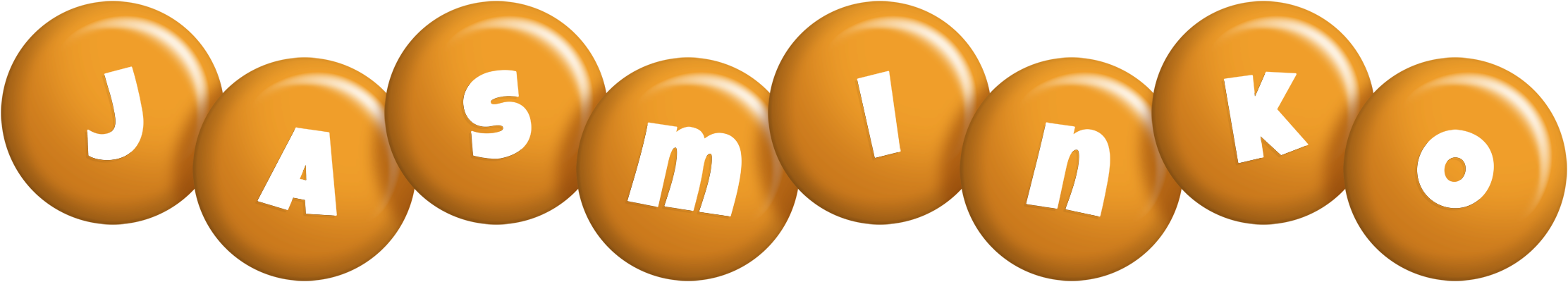 Jasminko candy-orange logo