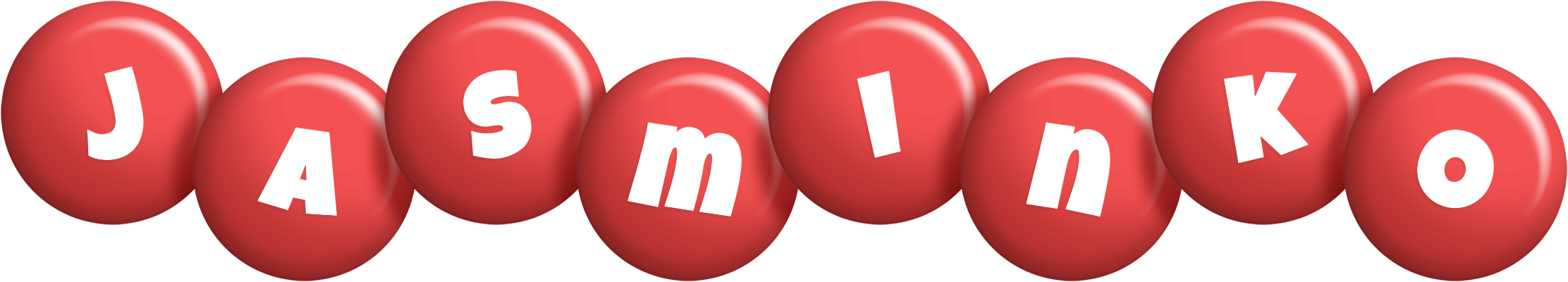 Jasminko candy-red logo