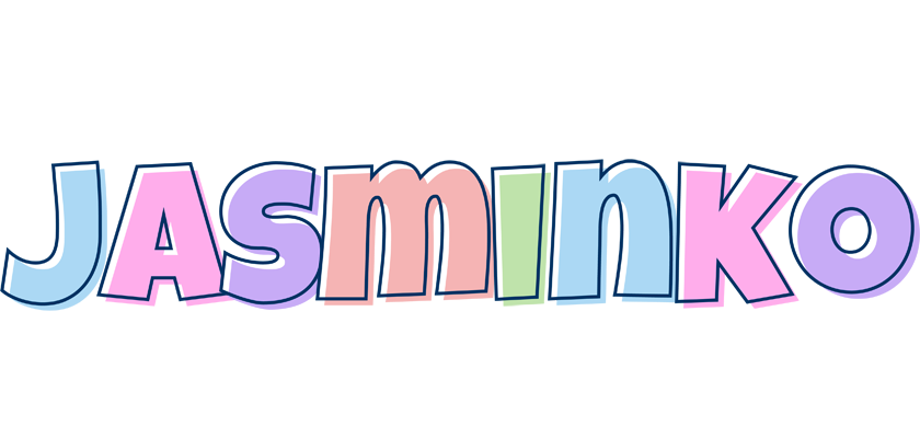 Jasminko pastel logo
