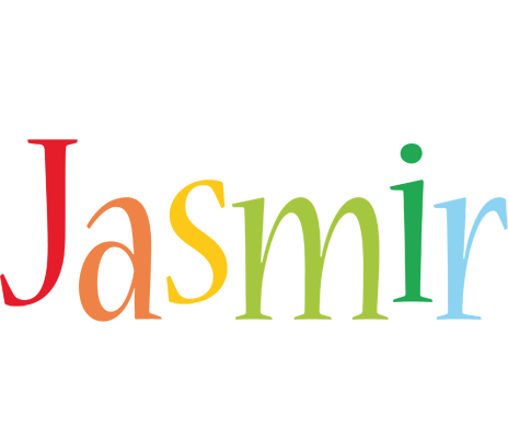 Jasmir birthday logo