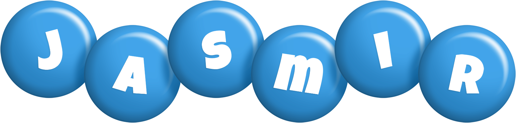 Jasmir candy-blue logo