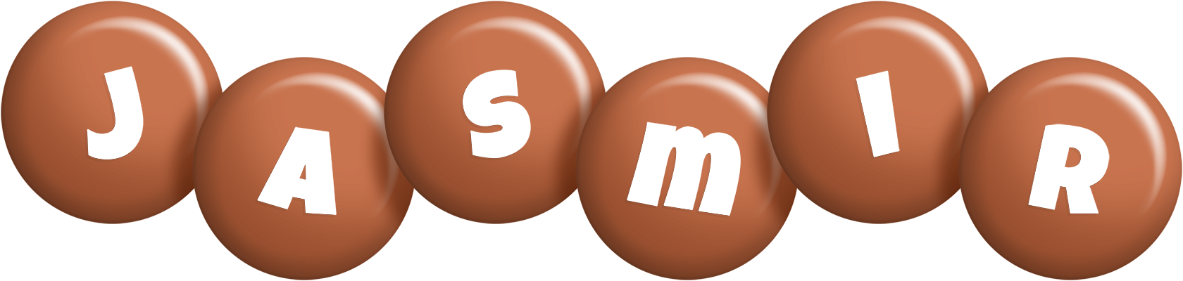 Jasmir candy-brown logo