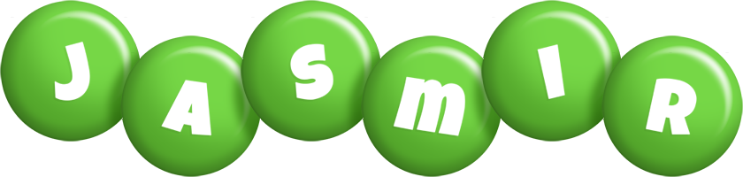 Jasmir candy-green logo