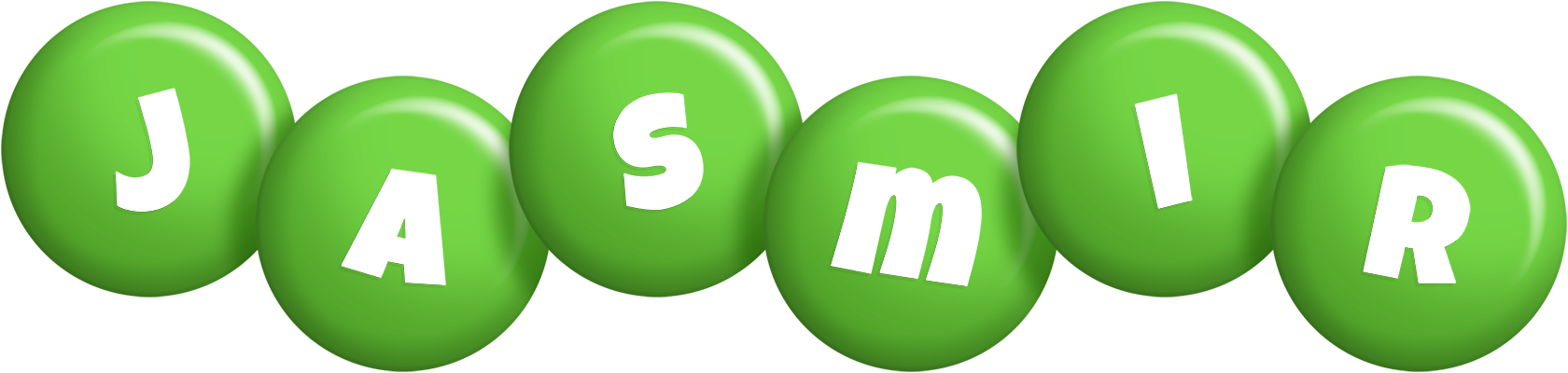 Jasmir candy-green logo