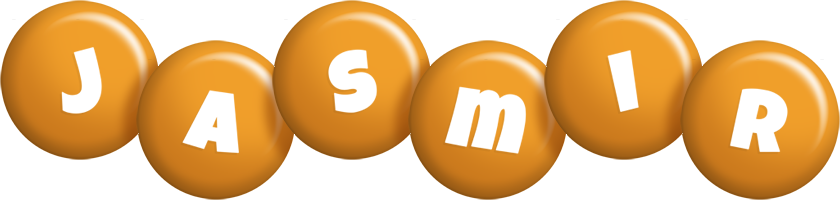 Jasmir candy-orange logo