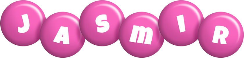 Jasmir candy-pink logo