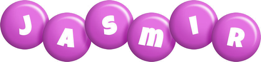 Jasmir candy-purple logo