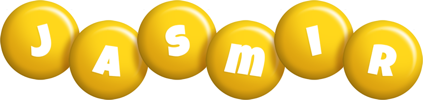 Jasmir candy-yellow logo
