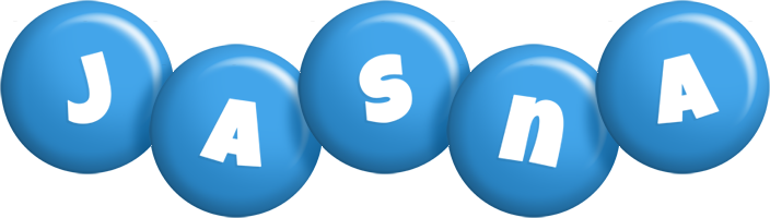 Jasna candy-blue logo