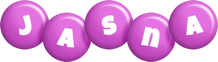Jasna candy-purple logo