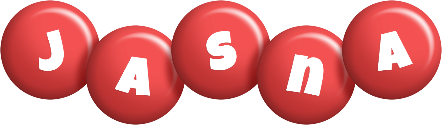 Jasna candy-red logo