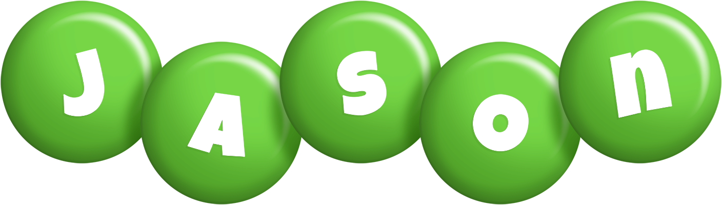 Jason candy-green logo