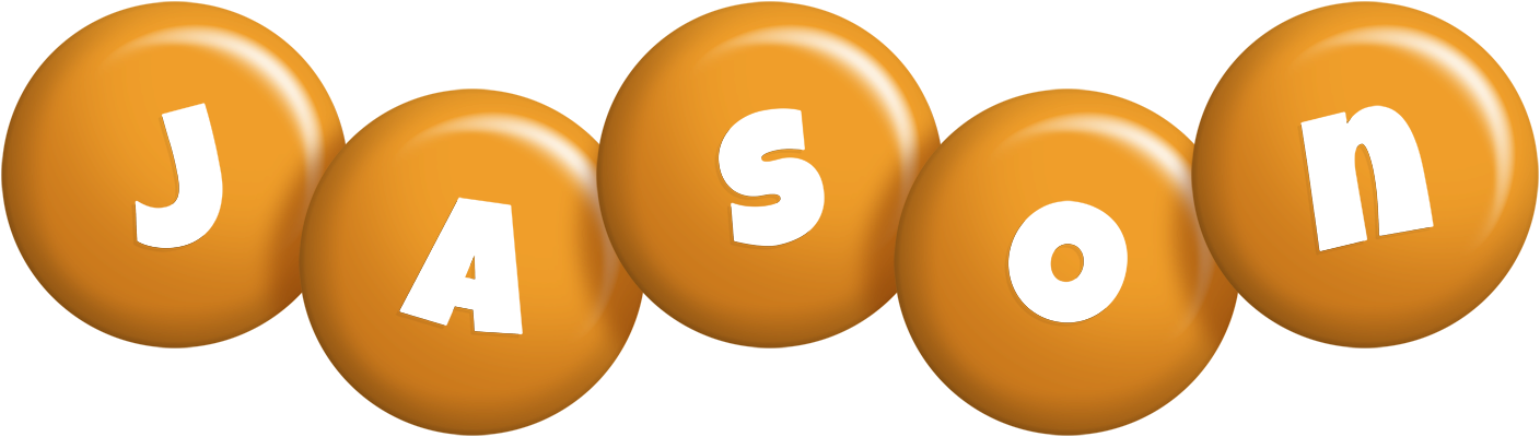 Jason candy-orange logo
