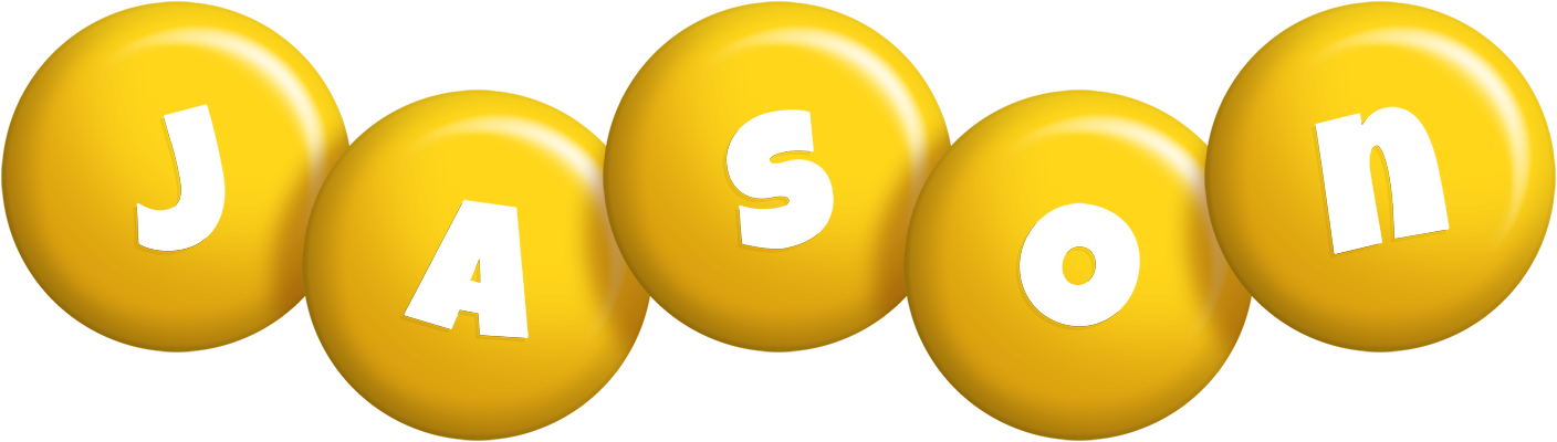 Jason candy-yellow logo