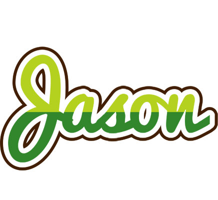 Jason golfing logo
