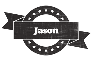 Jason grunge logo