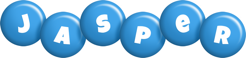 Jasper candy-blue logo
