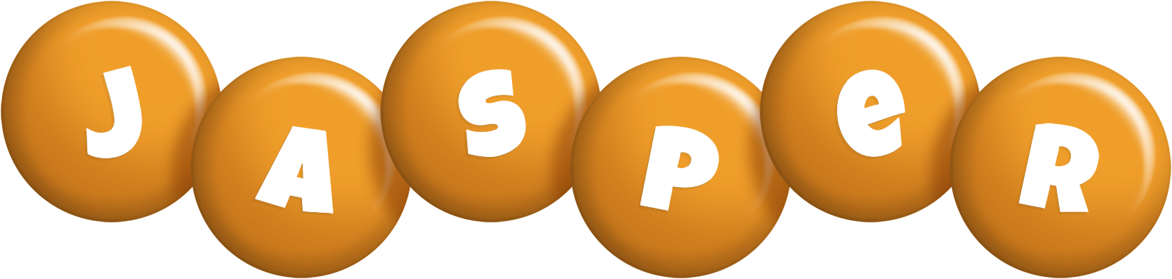 Jasper candy-orange logo
