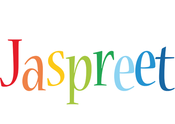 Jaspreet birthday logo