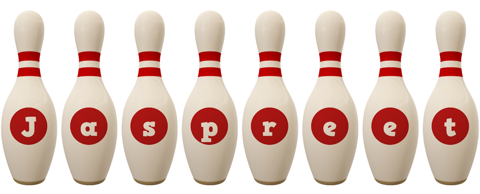 Jaspreet bowling-pin logo