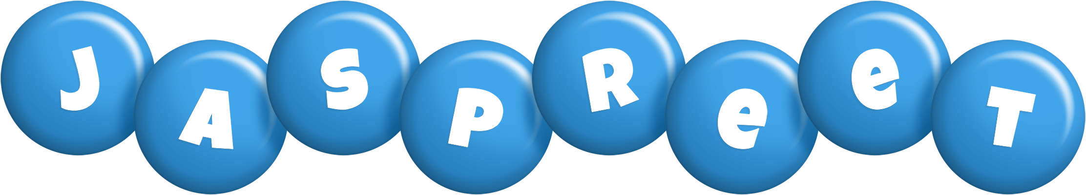 Jaspreet candy-blue logo