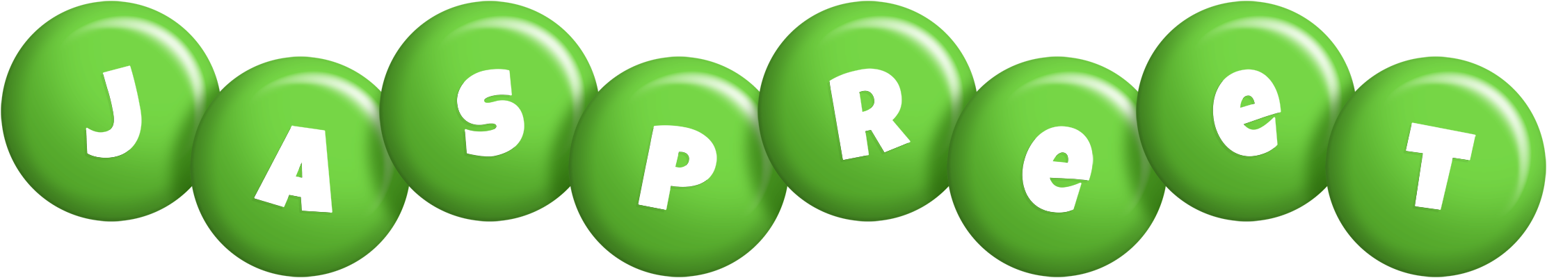 Jaspreet candy-green logo