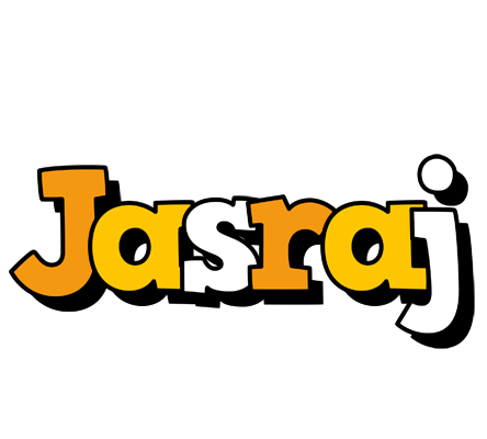 Jasraj cartoon logo