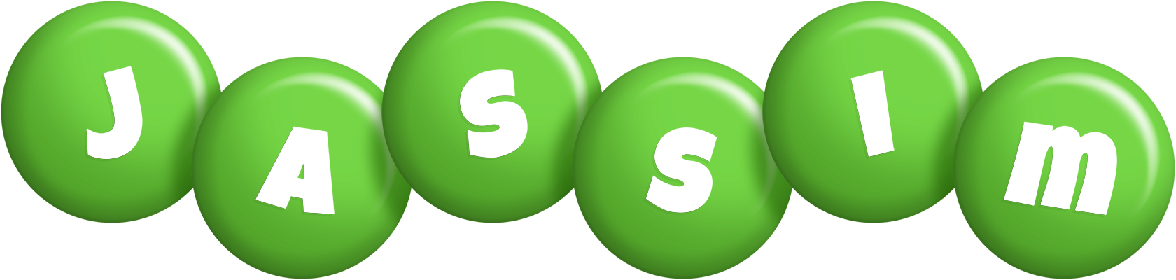 Jassim candy-green logo