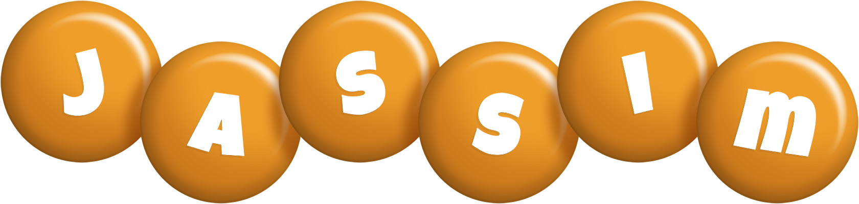 Jassim candy-orange logo