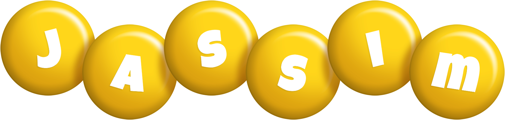 Jassim candy-yellow logo