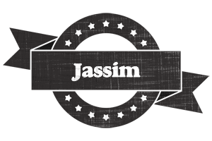 Jassim grunge logo