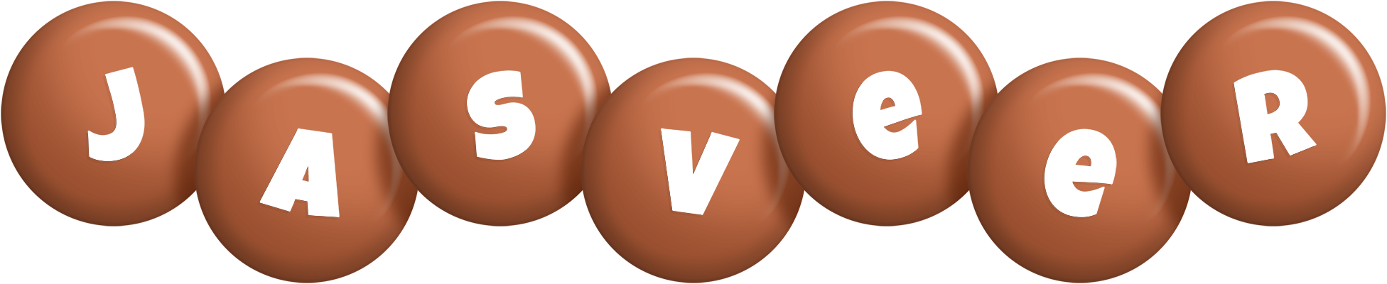 Jasveer candy-brown logo