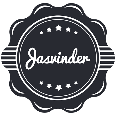 Jasvinder badge logo