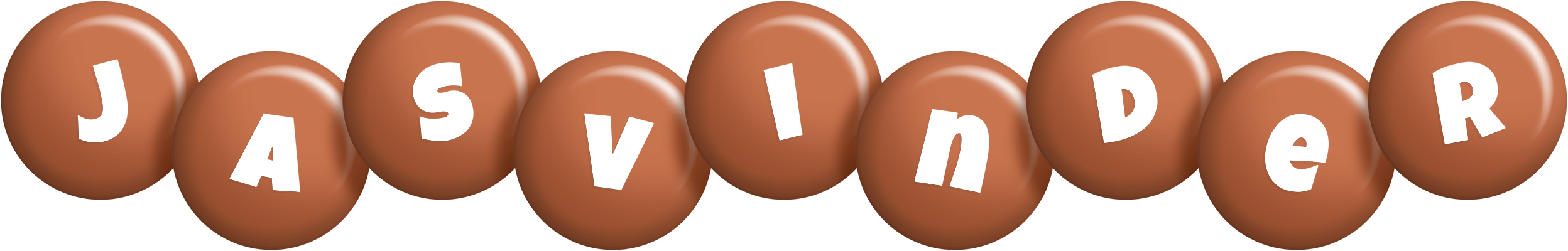 Jasvinder candy-brown logo