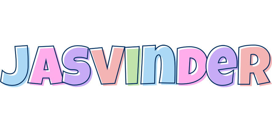 Jasvinder pastel logo
