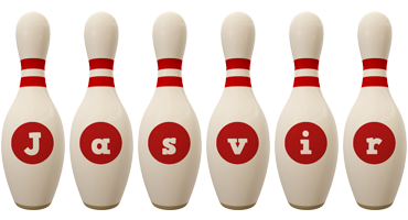 Jasvir bowling-pin logo