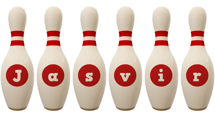 Jasvir bowling-pin logo