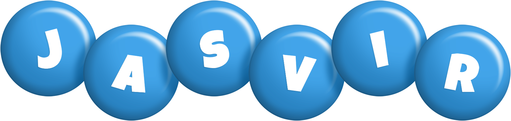 Jasvir candy-blue logo