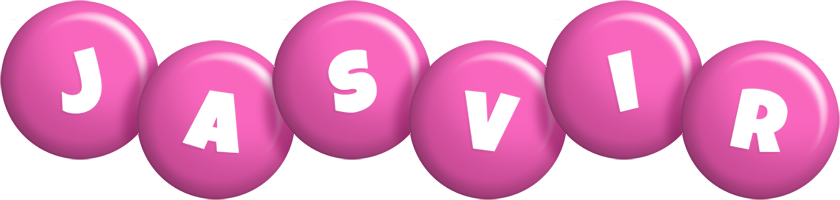 Jasvir candy-pink logo