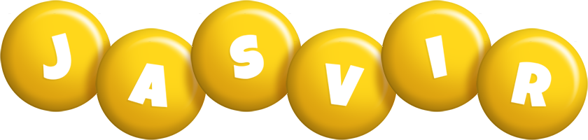 Jasvir candy-yellow logo