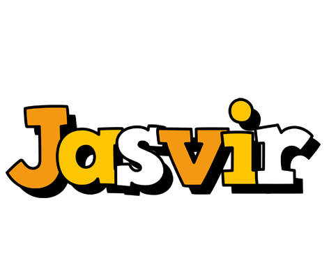 Jasvir cartoon logo