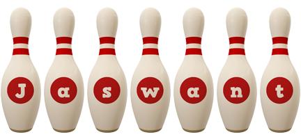 Jaswant bowling-pin logo