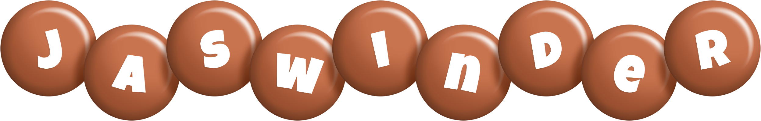 Jaswinder candy-brown logo