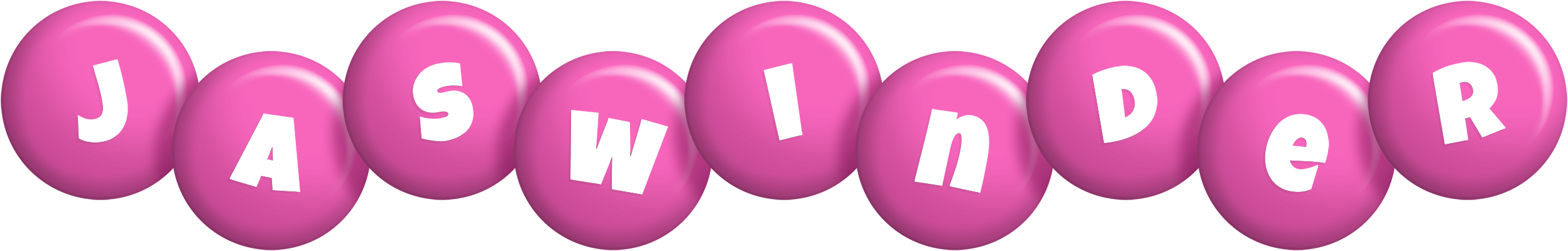 Jaswinder candy-pink logo
