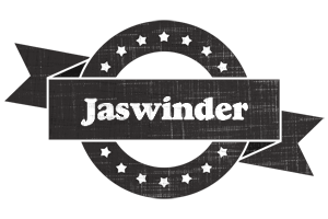 Jaswinder grunge logo